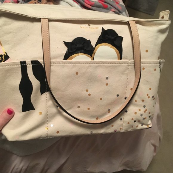 kate spade Wedding Belles After Party Francis tote bag purse *PLEASE READ* - Picture 14 of 15